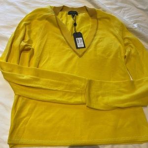 Ray and Bone New with tags yellow sweater